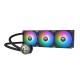 Thermaltake TH420 V2 Ultra ARGB CPU Liquid Cooler with LCD - Black