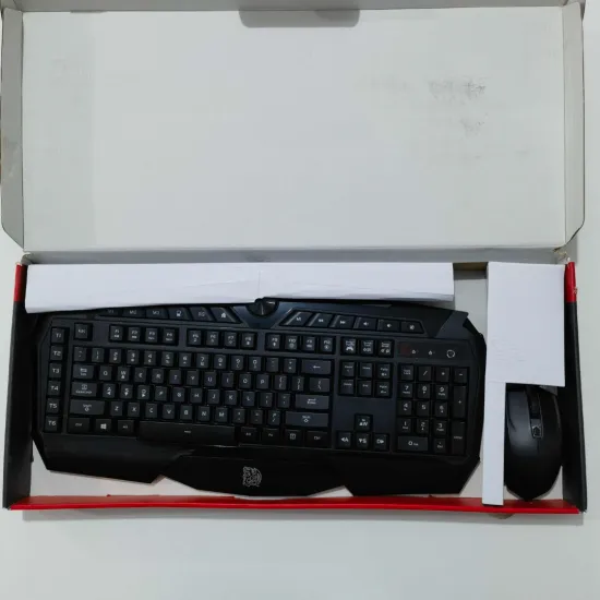 Thermaltake CHALLENGER Prime RGB Gaming Combo Keyboard and Mouse 3200 DPI English Black (Open Box)