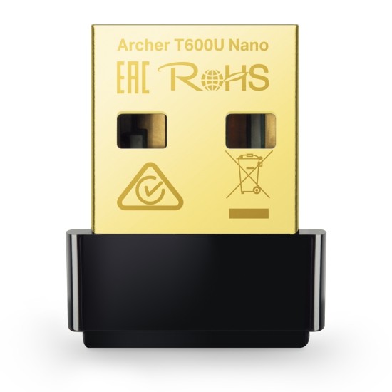 TP-Link Archer T600U Nano | AC600 Nano Wireless USB Adapter