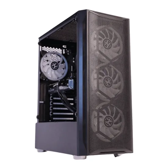 TechnoZone C270 with 4 ARGB Fans Mesh Case + 600W Power Supply