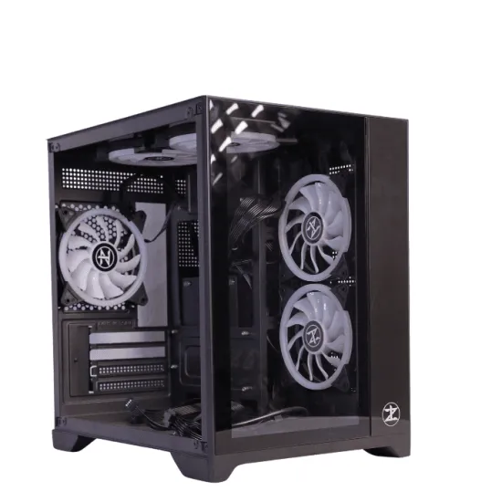 TechnoZone C350 with 6 ARGB Fans Case + 600W Power Supply