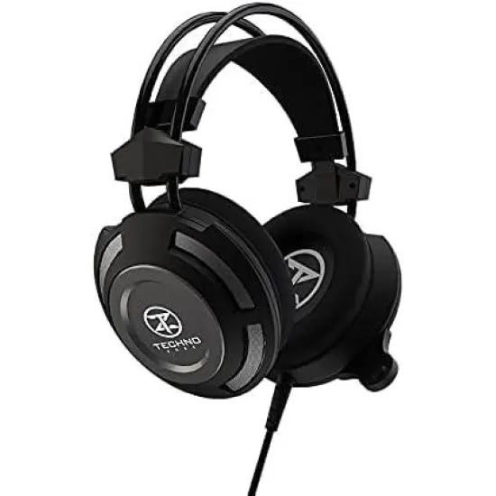 TechnoZone K41 7.1 Surround-Sound RGB Wired Gaming Headset - USB