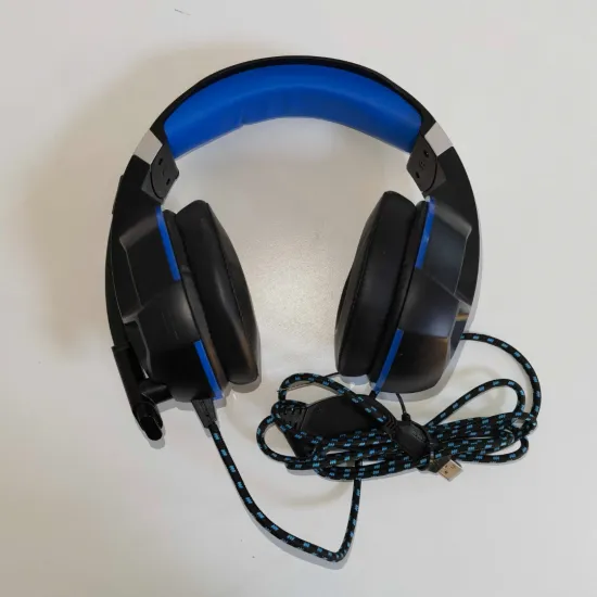 TechnoZone K60 USB Gaming Headset Black (Open Box)