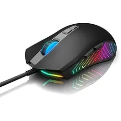 TechnoZone V70 FPS RGB Wired Optical Gaming Mouse