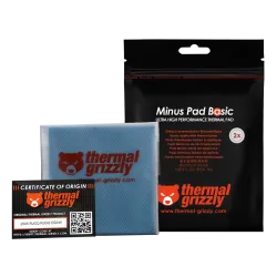 Thermal Grizzly Minus Pad Basic 100x100x1.5mm 2 Pcs Thermal Pad