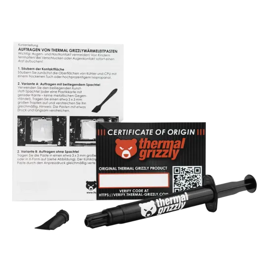 Thermal Grizzly Aeronaut 3.9G 1.5ml Thermal Paste