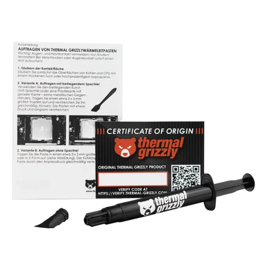 Thermal Grizzly Hydronaut 3.9G 1.5ml Thermal Paste