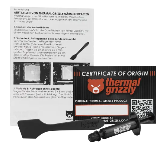 Thermal Grizzly Kryonaut 1G Thermal Paste