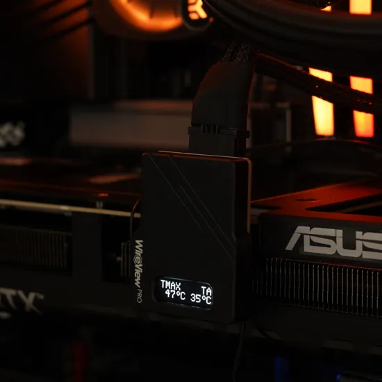 Thermal Grizzly WireView 90 Pro GPU 1x12VHPWR Reverse advanced and monitoring for Graphics Cards