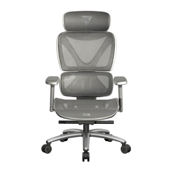 Thunderx3 XTC Mesh Gaming Chair - Grey