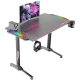 Twisted Minds T Shaped Gaming Desk Carbon Fiber Texture Black