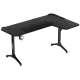 Twisted Minds WARRIOR L Shaped Gaming Desk RGB Right Black