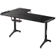 Twisted Minds WARRIOR L Shaped Gaming Desk RGB Right Black