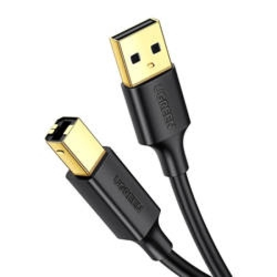 UGREEN USB 2.0 AM to BM Print Cable 3m (Black) 6957303813513 -10351