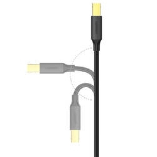 UGREEN USB 2.0 AM to BM Print Cable 3m (Black) 6957303813513 -10351