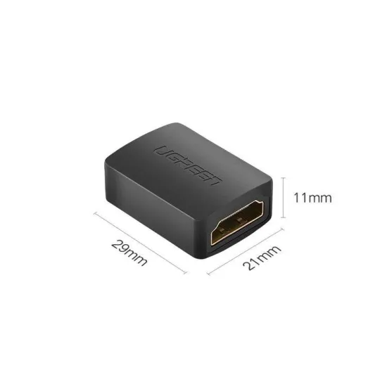 UGREEN HDMI Female to Female Adapter (Black) 6957303821075 -20107