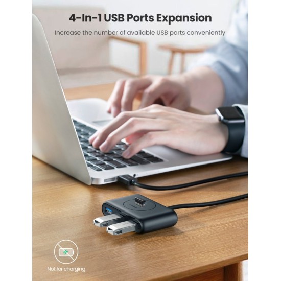 UGREEN USB 3.0 Hub 1m (Black) 6957303822911 -20291