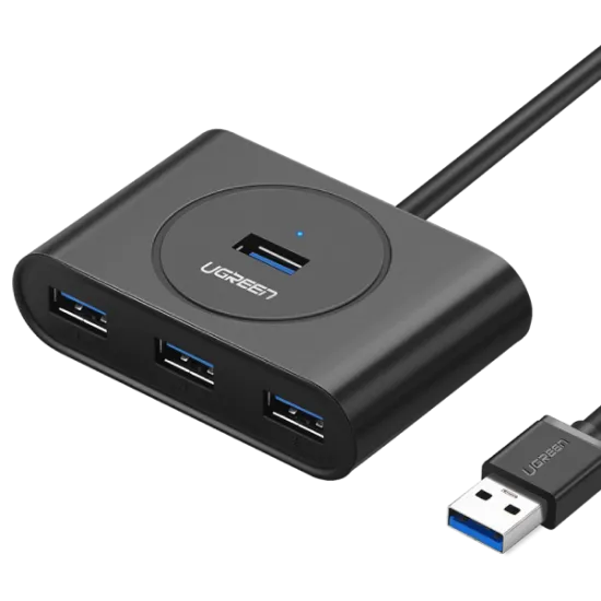 UGREEN USB 3.0 Hub 1m (Black) 6957303822911 -20291