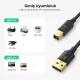 UGREEN USB 2.0 AM to BM Print Cable 2m (Black) 6957303828470 -20847