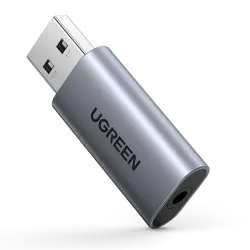 UGREEN USB 2.0 to 3.5mm Audio Adapter - 80864