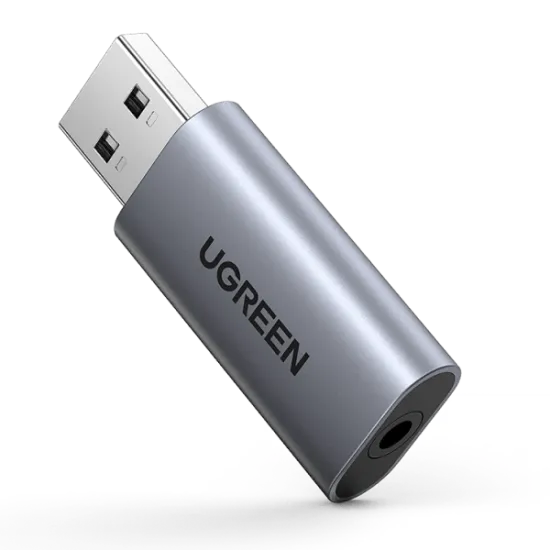 UGREEN USB 2.0 to 3.5mm Audio Adapter - 80864