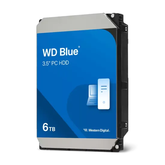 Western Digital WD60EZAX 6TB 5400 RPM 256MB Cache 3.5 Hard Disk Drive