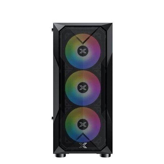 XIGMATEK MOON KNIGHT + 500W Power Supply (4x120mm ARGB fan)