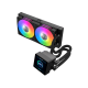 XIGMATEK Connect 240 ARGB Liquid Cooler Black