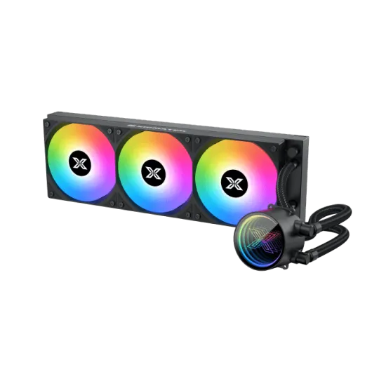 XIGMATEK Fenix II 360 ARGB AIO CPU Liquid Cooler Black