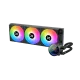 XIGMATEK Fenix II 360 ARGB AIO CPU Liquid Cooler Black