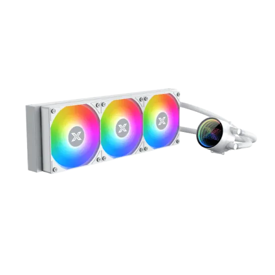XIGMATEK Fenix II 360 Arctic ARGB AIO CPU Liquid Cooler White