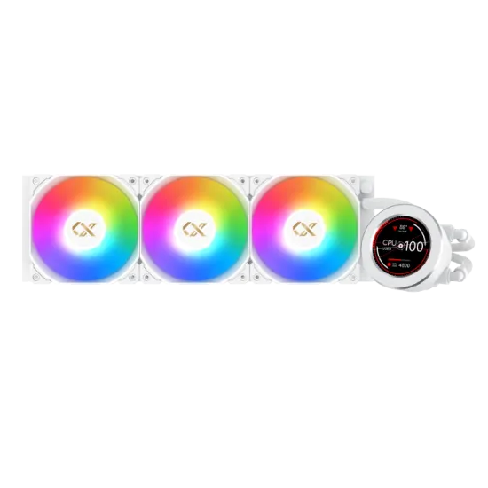 XIGMATEK FROZR-O II 360 ARCTIC ARGB AIO Liquid Cooler White