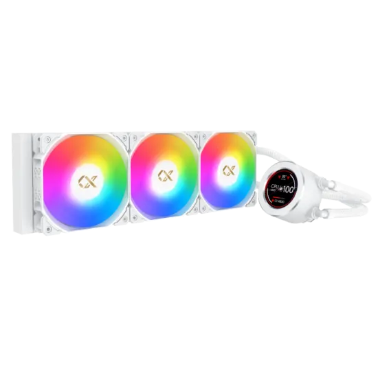 XIGMATEK FROZR-O II 360 ARCTIC ARGB AIO Liquid Cooler White