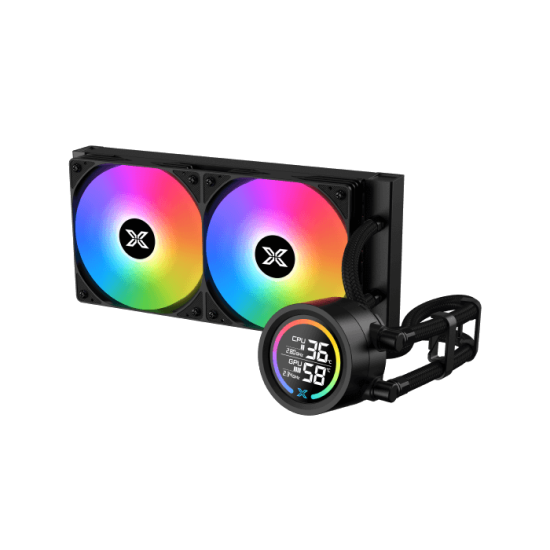 XIGMATEK LK 240 Digital ARGB Liquid Cooler Black