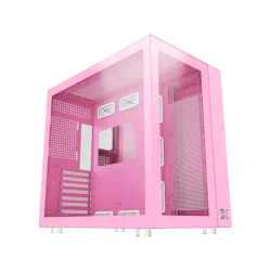 XIGMATEK AQUARIUS Pro Queen Mid Tower Case 7 Fan ARGB Pink