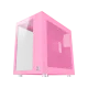 XIGMATEK AQUARIUS Pro Queen Mid Tower Case 7 Fan ARGB Pink