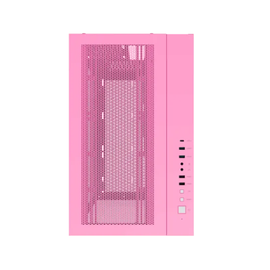 XIGMATEK AQUARIUS Pro Queen Mid Tower Case 7 Fan ARGB Pink