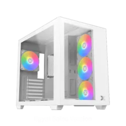 XIGMATEK AQUA III Arctic ARGB Mid Tower Case