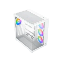 Xigmatek Aqua V Air Arctic Mid Tower Case 7 Fan ARGB White