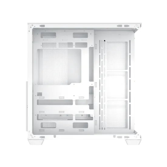 Xigmatek Aqua V Air Arctic Mid Tower Case 7 Fan ARGB White