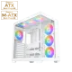 Xigmatek Aqua V Air Arctic Mid Tower Case 7 Fan ARGB White