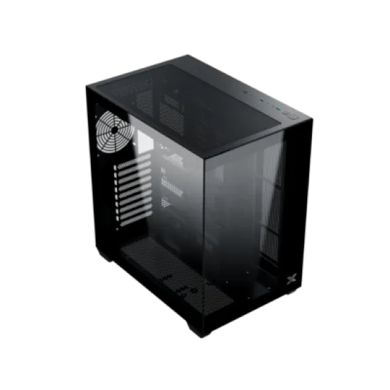 Xigmatek Aqua V Air Mid Tower Case 7 Fan ARGB Black