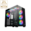 Xigmatek Aqua V Air Mid Tower Case 7 Fan ARGB Black
