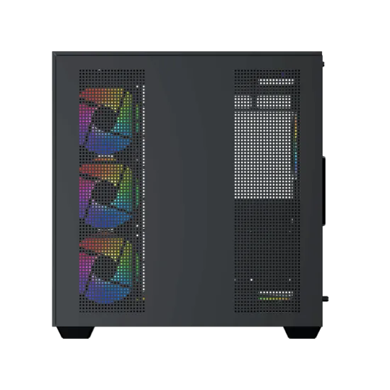 Xigmatek Aqua V Mid Tower Case 7 Fan ARGB Black