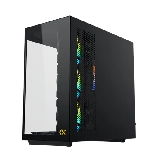 Xigmatek Cubi II Mid Tower Case 7 Fan ARGB Black 