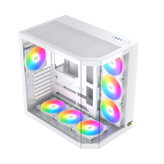 Xigmatek Cubi II Arctic Argb Mid Tower Case