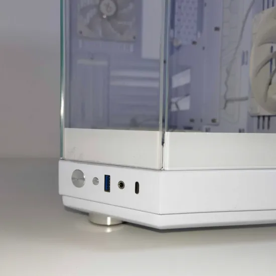 XIGMATEK CUBI Arctic ARGB Super Tower Case 6 Fan ARGB White (Open Box)