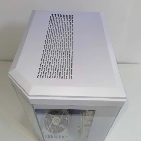 XIGMATEK CUBI Arctic ARGB Super Tower Case 6 Fan ARGB White (Open Box)