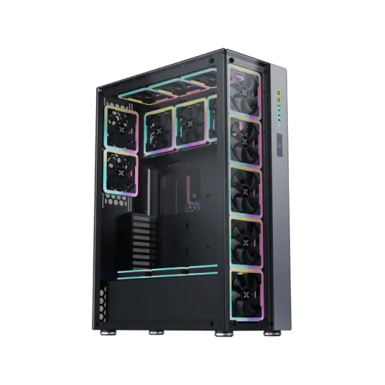 XIGMATEK Elysium II Full Tower Case 16 Fan ARGB Black