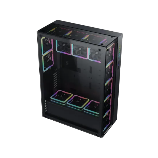 XIGMATEK Elysium II Full Tower Case 16 Fan ARGB Black